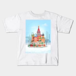 Moscow, Russia Kids T-Shirt